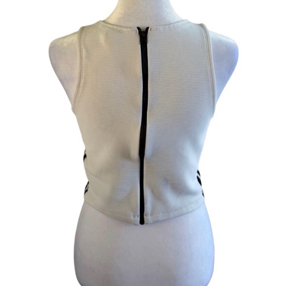 Adidas Ribbed Crop Tank Top - Picture 2 of 5